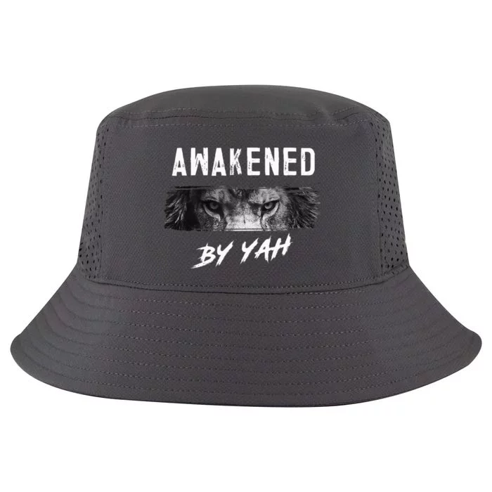 Awakened By Yah Hebrew Israelite Lion Of Judah Jewish Cool Comfort Performance Bucket Hat