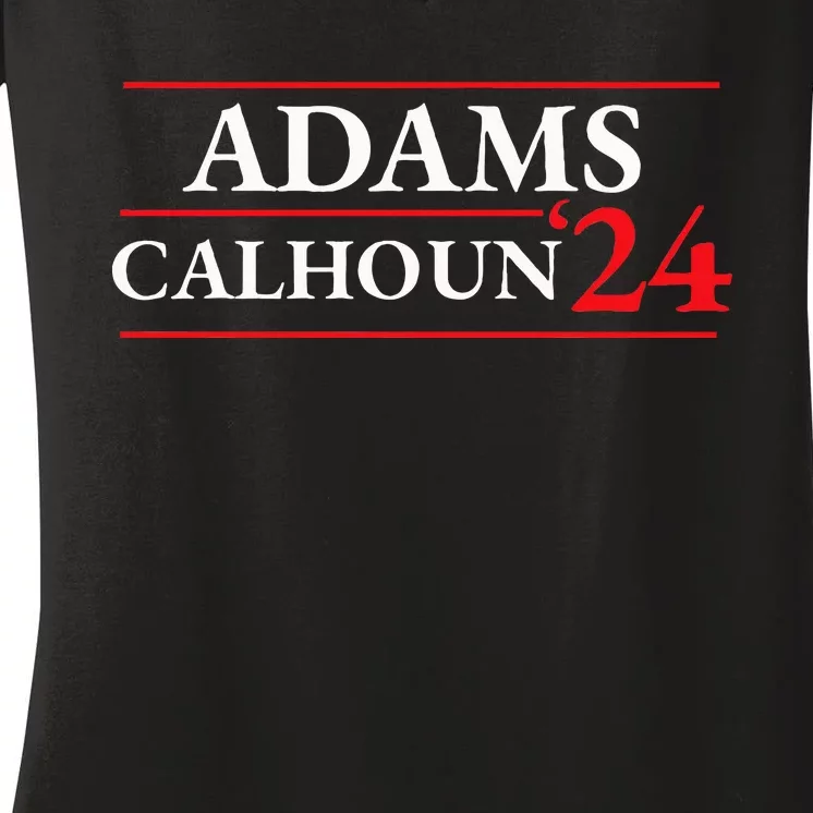 Adams Calhoun 1824 Presidential Election Women's V-Neck T-Shirt