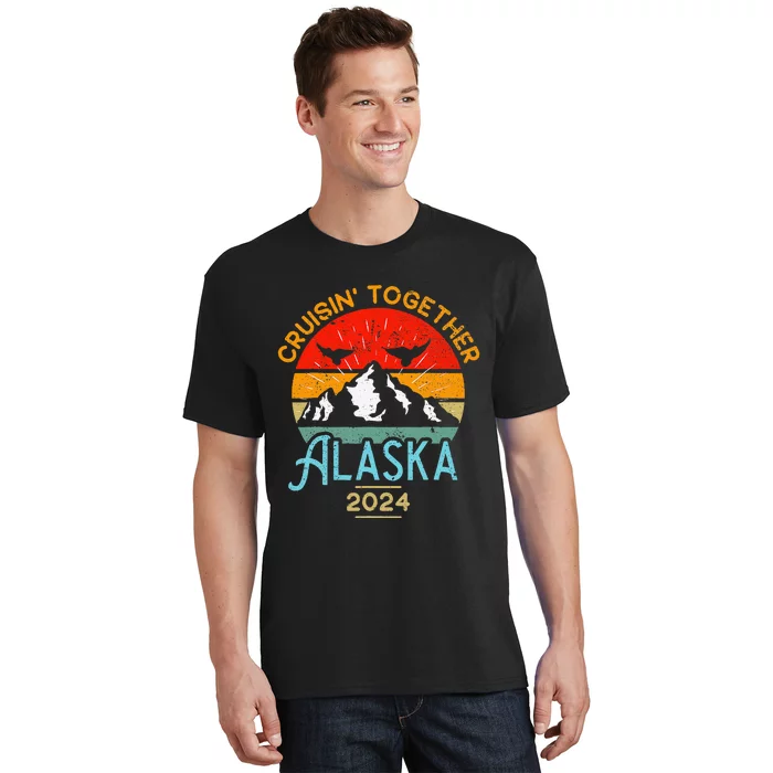 Alaska Cruise 2024 Family Friends Group Travel Matching T-Shirt