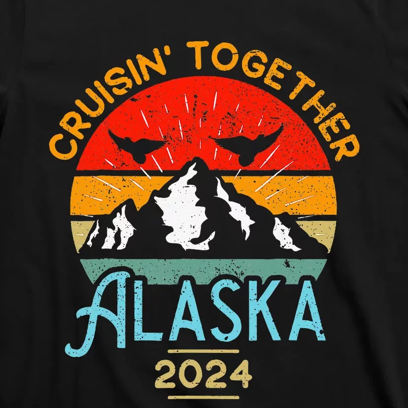 Alaska Cruise 2024 Family Friends Group Travel Matching T-Shirt