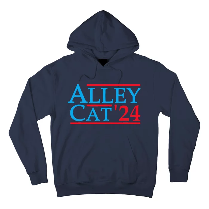 Alley Cat 2024 Election Campaign Political Funny Patriotic Hoodie