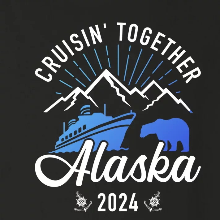 Alaska Cruise 2024 Family Friends Group Travel Matching Toddler Long Sleeve Shirt