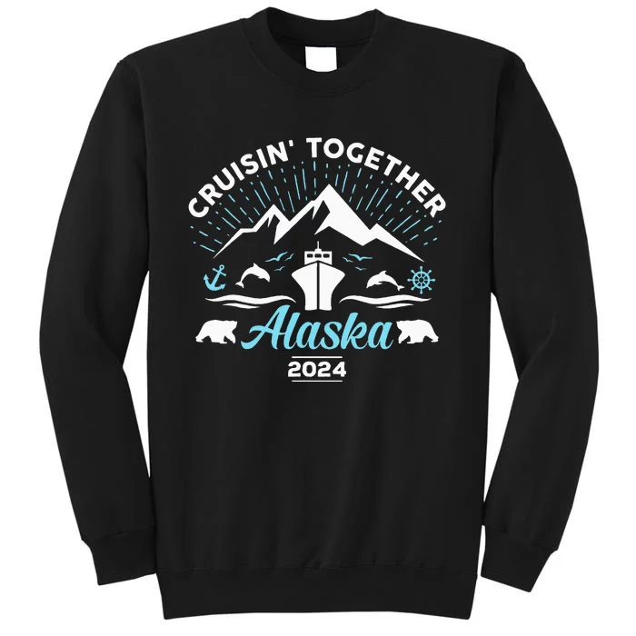 Alaska Cruise 2024 Family Friends Group Travel Matching Sweatshirt