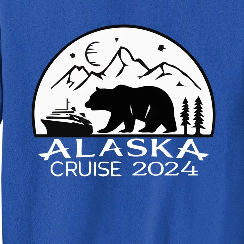 Alaska Cruise 2024 Matching Squad Summer Spring Vacation Gift Tall Sweatshirt