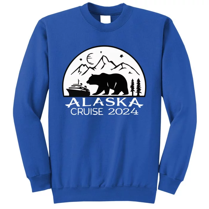 Alaska Cruise 2024 Matching Squad Summer Spring Vacation Gift Tall Sweatshirt