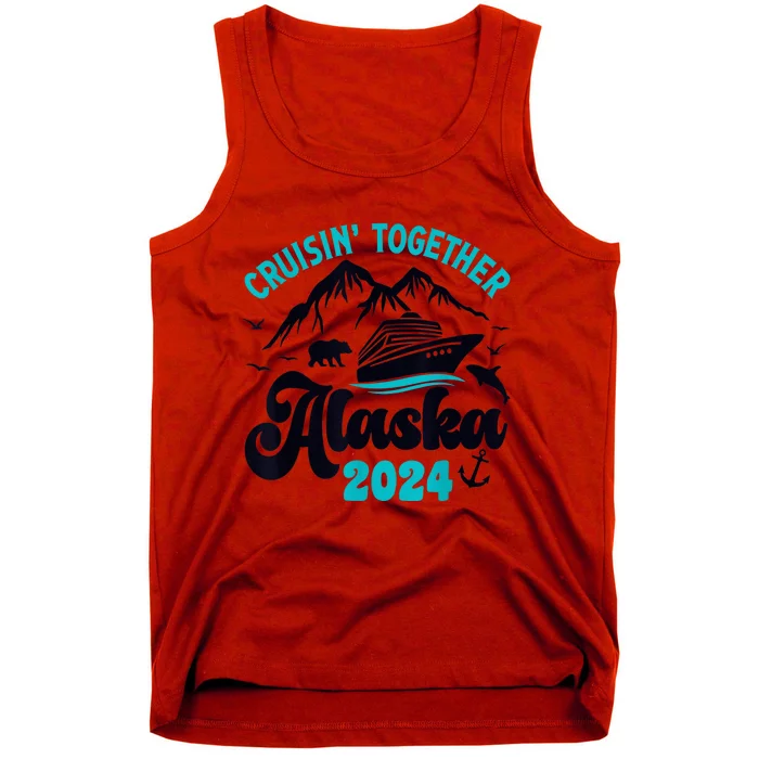 Alaska Cruise 2024 Matching Family  Wo Kid Girl Boy Tank Top