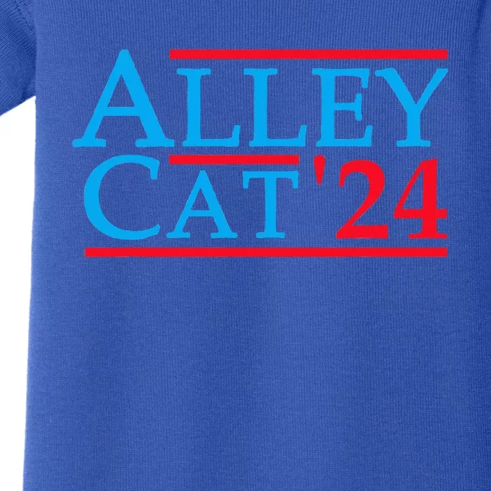 Alley Cat 2024 Election Campaign Political Baby Bodysuit