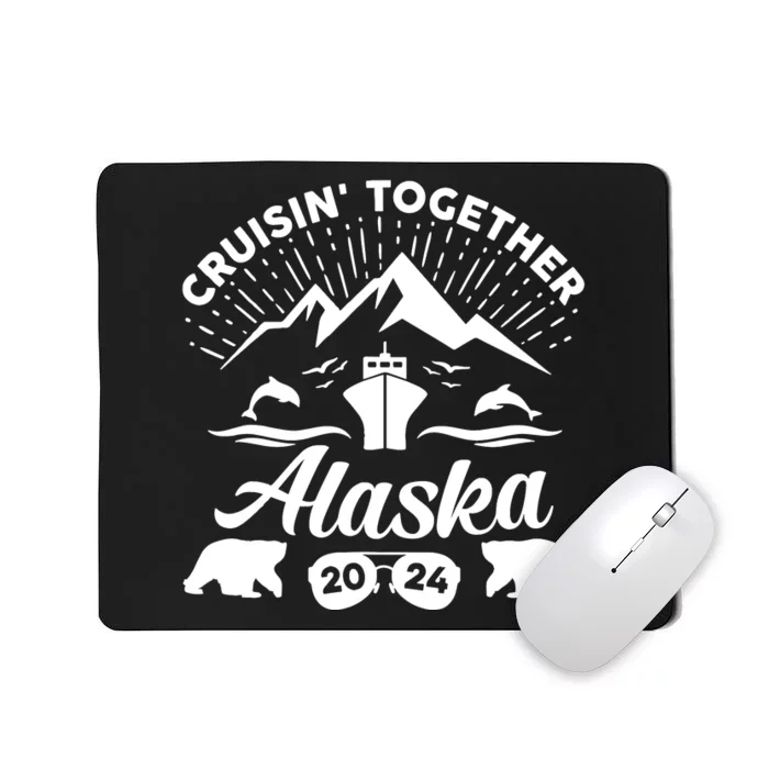 Alaska Cruise 2024 Family Summer Vacation Travel Matching Mousepad