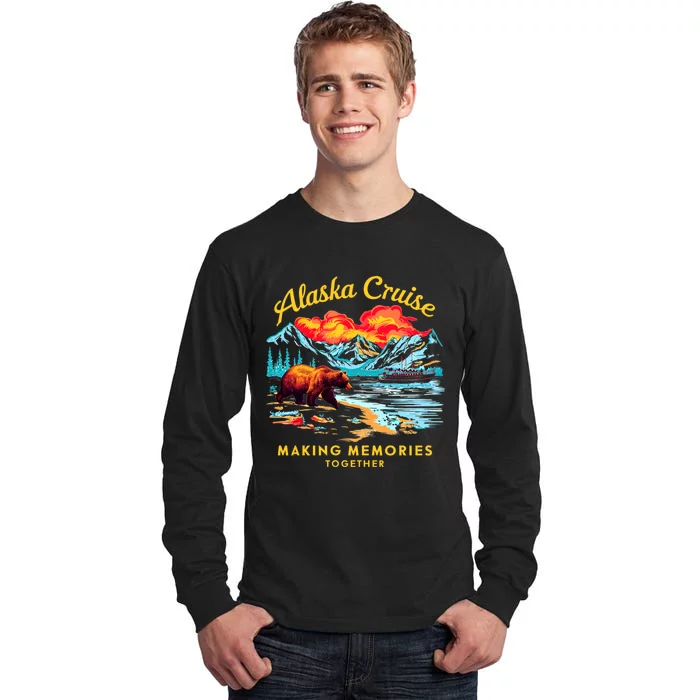 Alaska Cruise 2024 Trip Funny Tall Long Sleeve T-Shirt