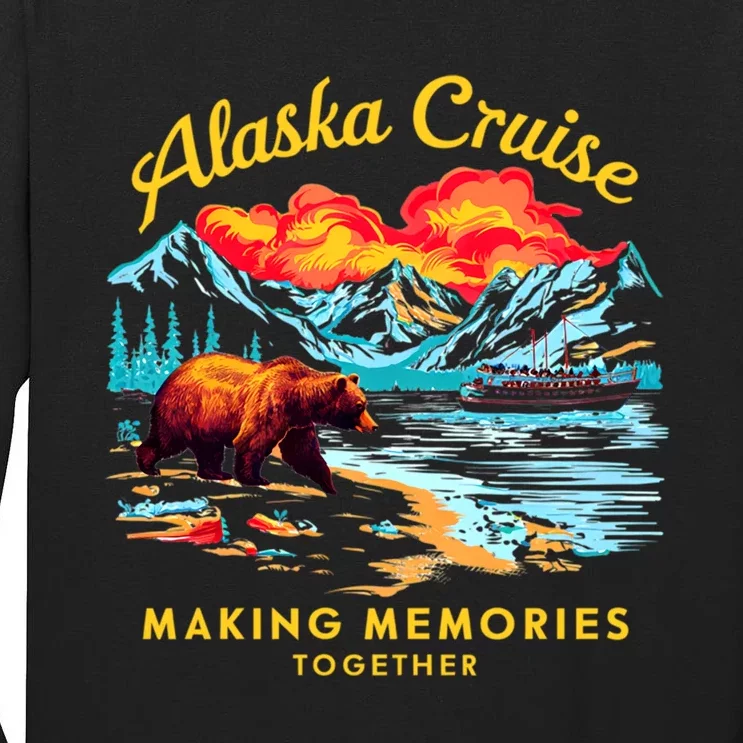 Alaska Cruise 2024 Trip Funny Tall Long Sleeve T-Shirt