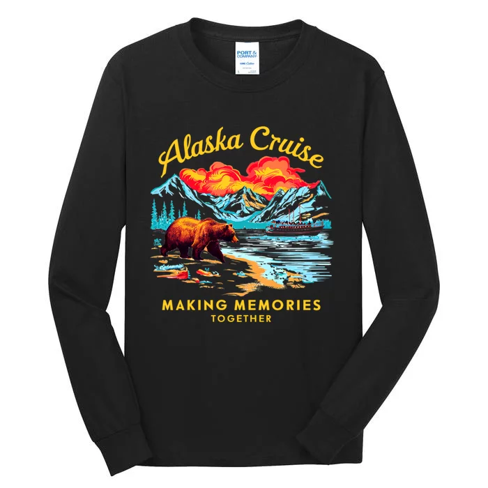 Alaska Cruise 2024 Trip Funny Tall Long Sleeve T-Shirt