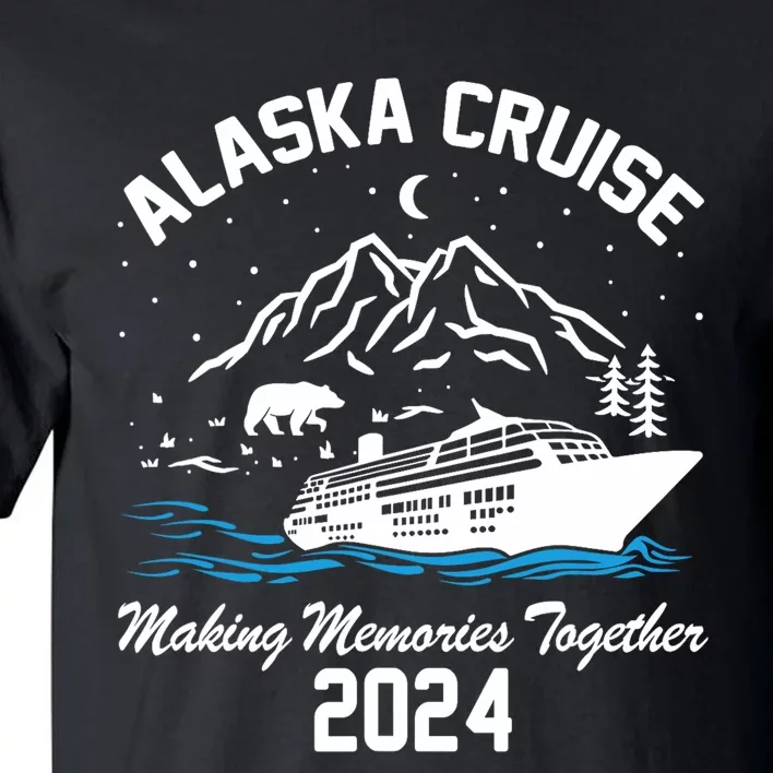 Alaska Cruise 2024 Matching Family Friends Group Alaskan Tall T-Shirt