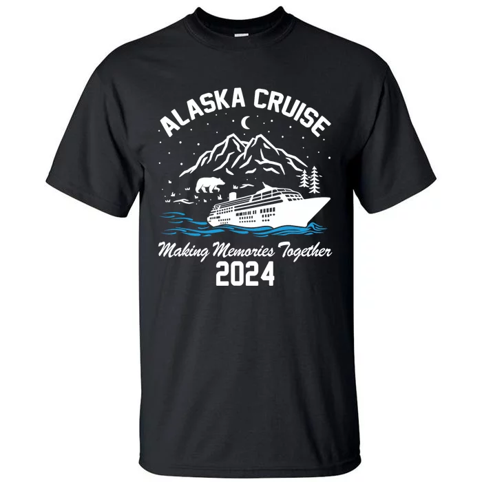 Alaska Cruise 2024 Matching Family Friends Group Alaskan Tall T-Shirt