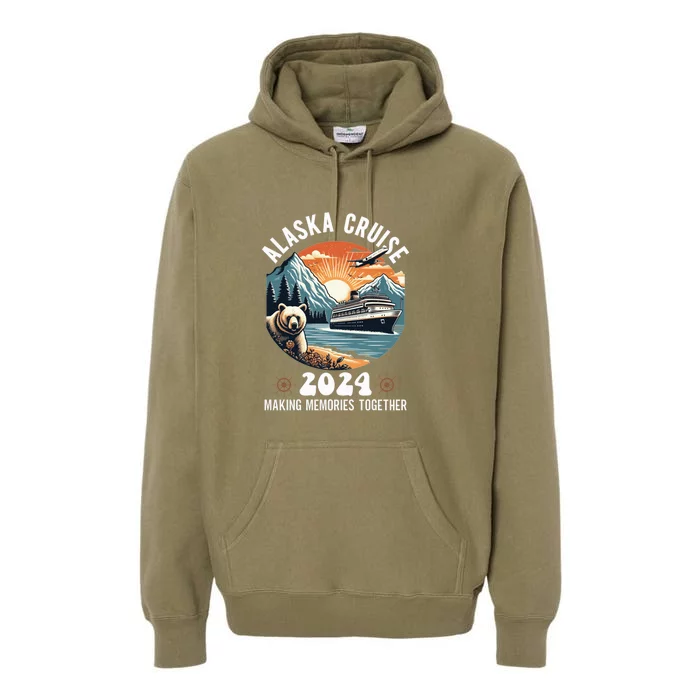 Alaska Cruise 2024 Making Memories Together Matching Family Premium Hoodie