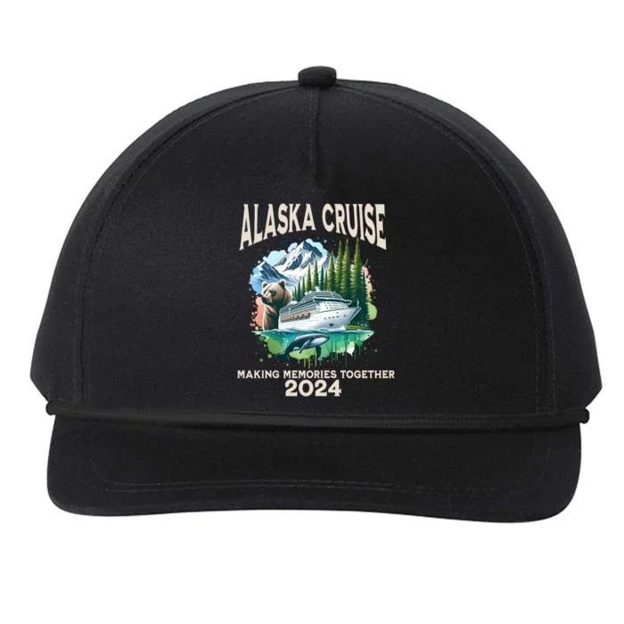 Alaska Cruise 2024 Family Friends Snapback Five-Panel Rope Hat