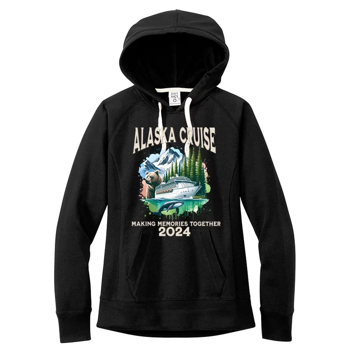 Alaska Cruise 2024 Family Friends Women's Fleece Hoodie