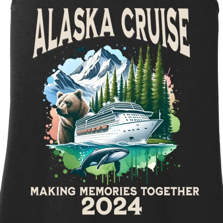 Alaska Cruise 2024 Family Friends Ladies Essential Tank