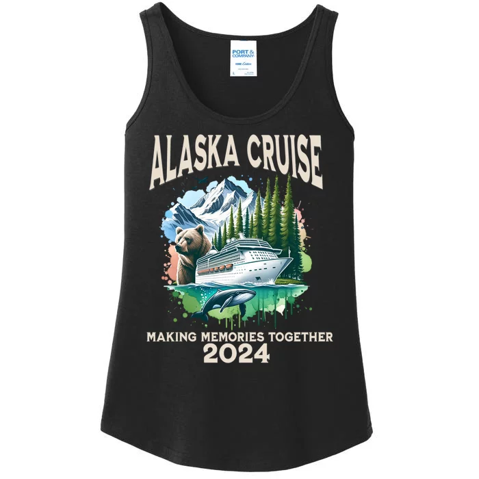 Alaska Cruise 2024 Family Friends Ladies Essential Tank