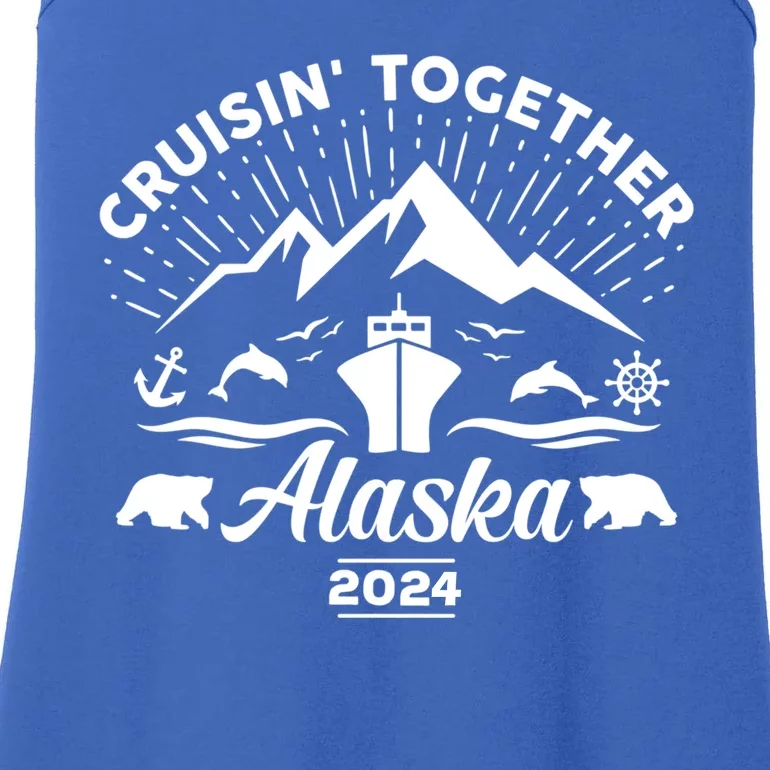 Alaska Cruise 2024 Family Friends Group Travel Matching Ladies Essential Tank