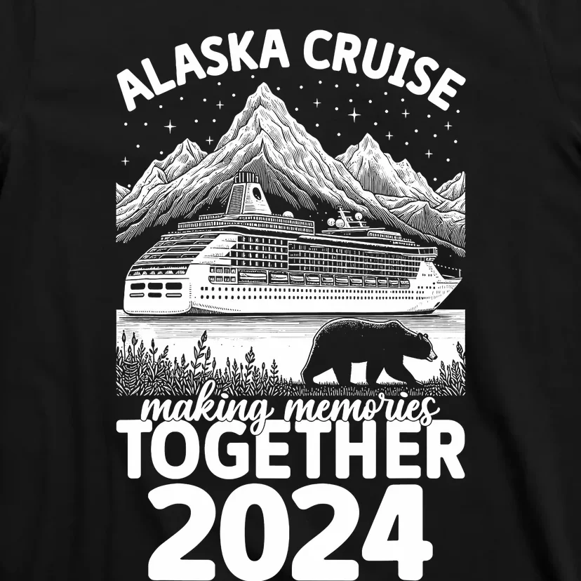 Alaska Cruise 2024 Matching Family Friends Group Alaskan T-Shirt