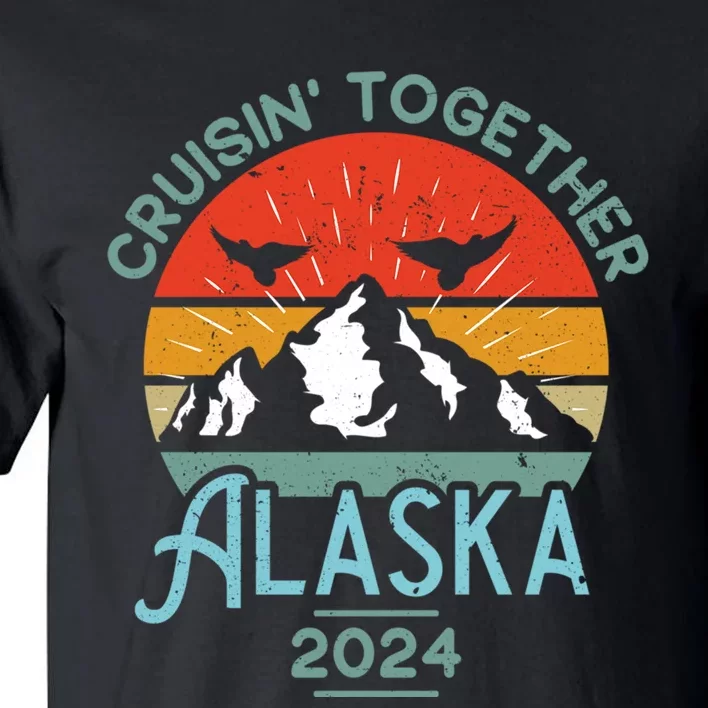 Alaska Cruise 2024 Matching Family Friends And Group Tall T-Shirt