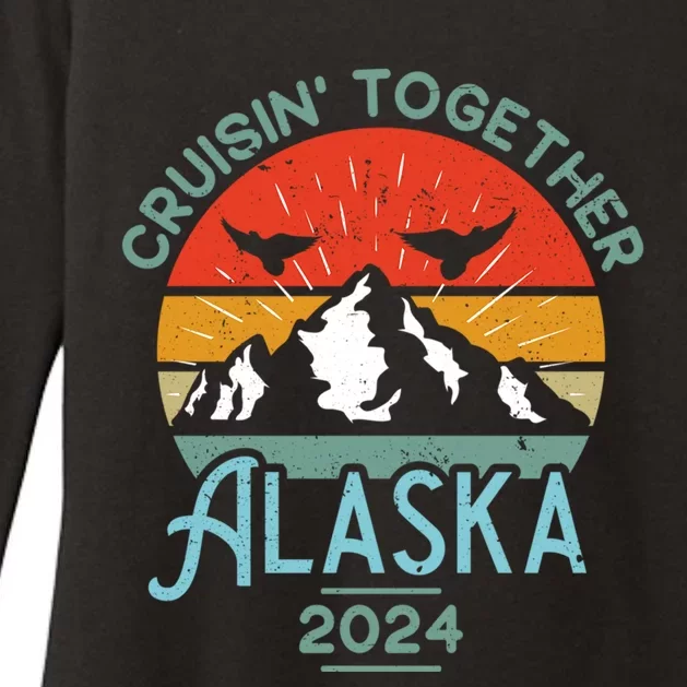 Alaska Cruise 2024 Matching Family Friends And Group Womens CVC Long Sleeve Shirt