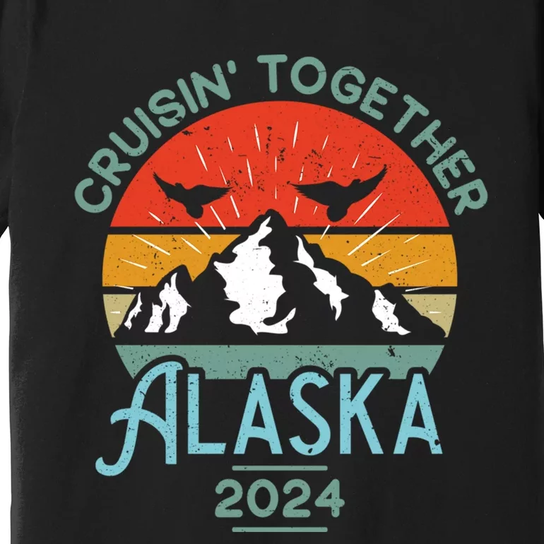 Alaska Cruise 2024 Matching Family Friends And Group Premium T-Shirt