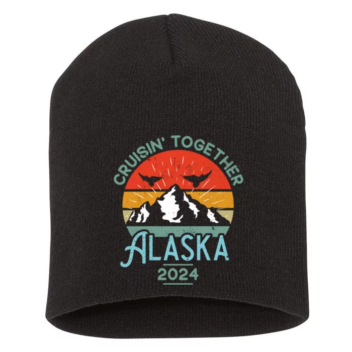 Alaska Cruise 2024 Matching Family Friends And Group Short Acrylic Beanie