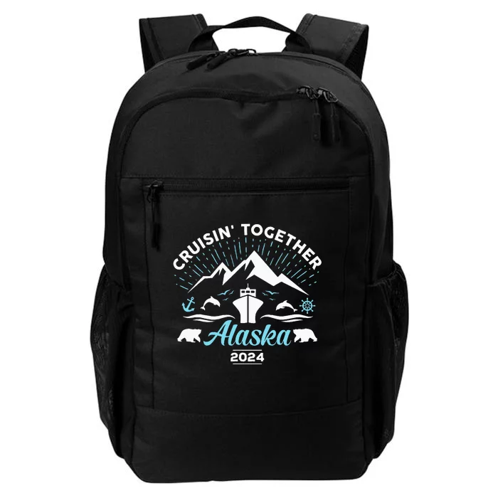 Alaska Cruise 2024 Family Friends Group Travel Matching Daily Commute Backpack