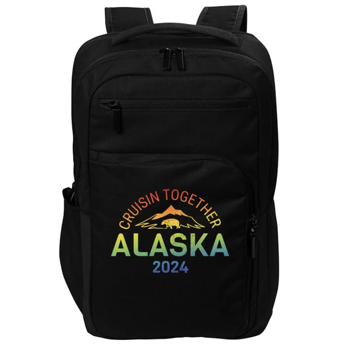 Alaska Cruise 2024 Trip Vacation Funny Matching Family Trip Group Impact Tech Backpack