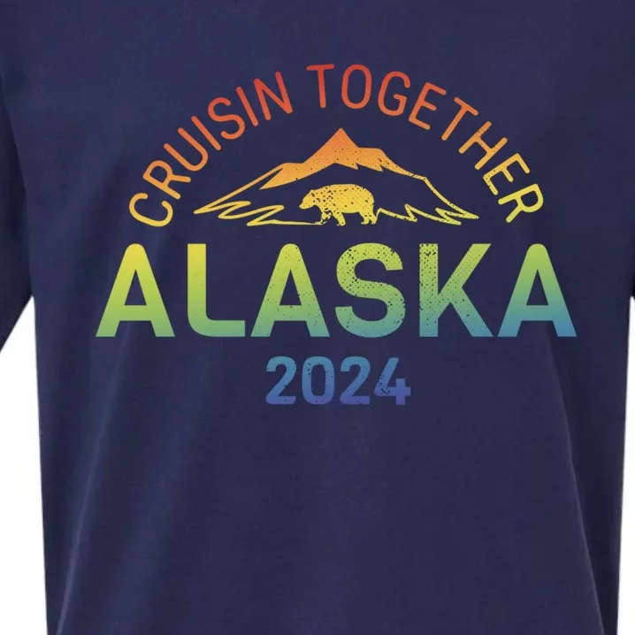 Alaska Cruise 2024 Trip Vacation Funny Matching Family Trip Group Sueded Cloud Jersey T-Shirt