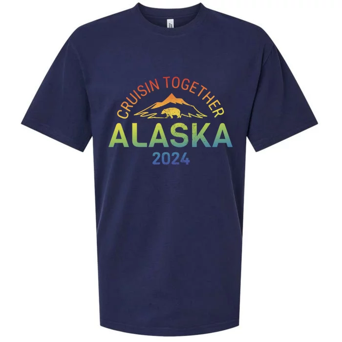 Alaska Cruise 2024 Trip Vacation Funny Matching Family Trip Group Sueded Cloud Jersey T-Shirt