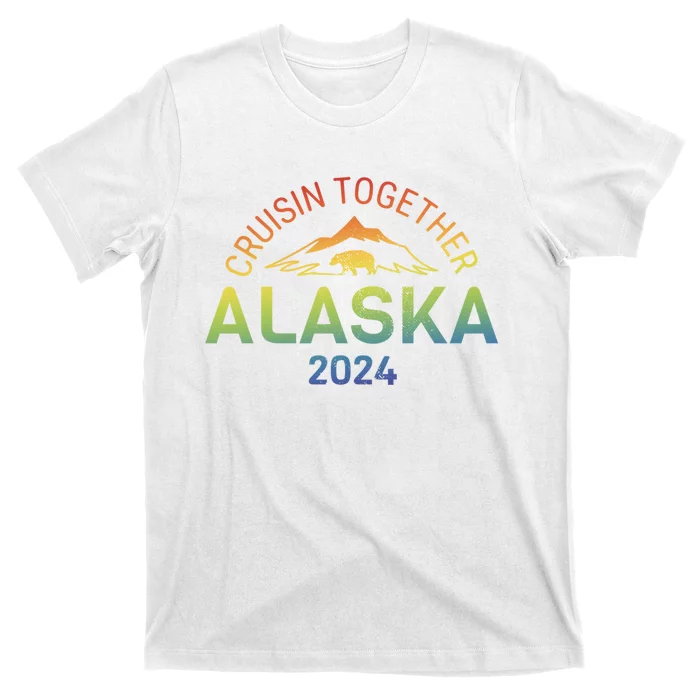 Alaska Cruise 2024 Trip Vacation Funny Matching Family Trip Group T-Shirt