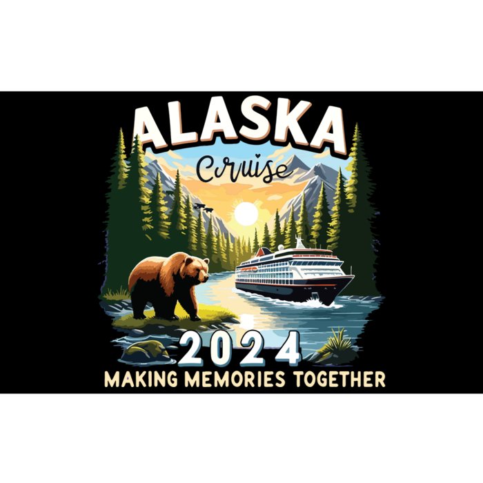 Alaska Cruise 2024 Trip Matching Family Friends Alaska Squad Bumper Sticker