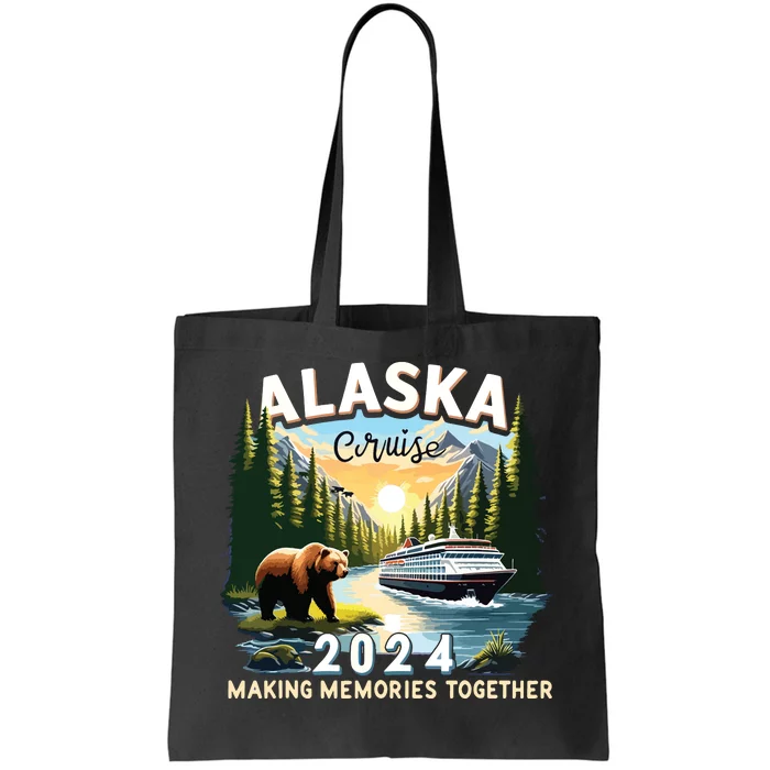 Alaska Cruise 2024 Trip Matching Family Friends Alaska Squad Tote Bag