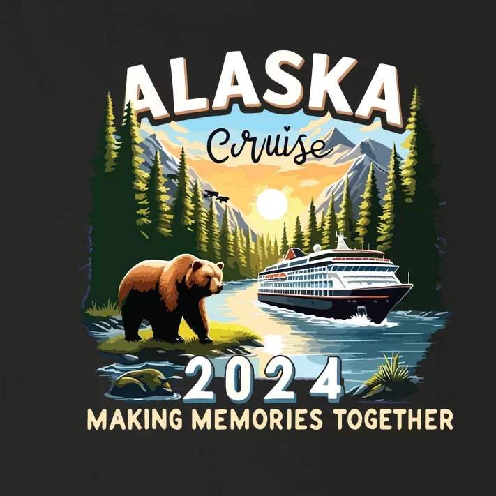 Alaska Cruise 2024 Trip Matching Family Friends Alaska Squad Toddler Long Sleeve Shirt