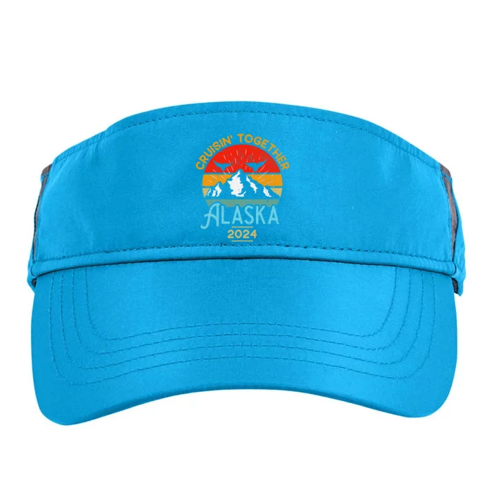 Alaska Cruise 2024 Family Friends Group Travel Matching Adult Drive Performance Visor