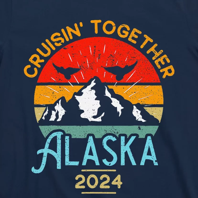 Alaska Cruise 2024 Family Friends Group Travel Matching T-Shirt