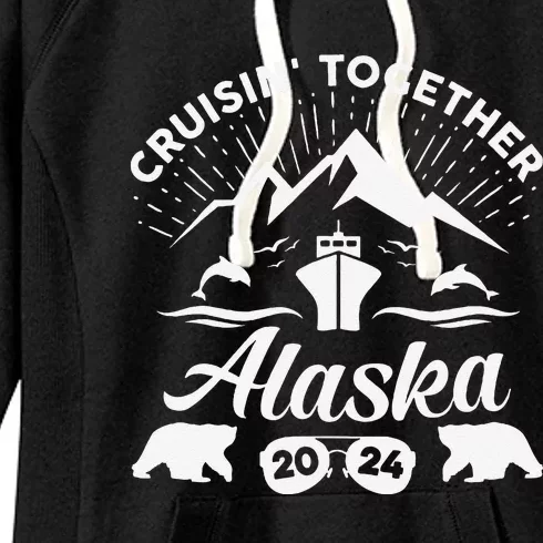 Alaska Cruise 2024 Family Summer Vacation Travel Matching Women's Fleece Hoodie