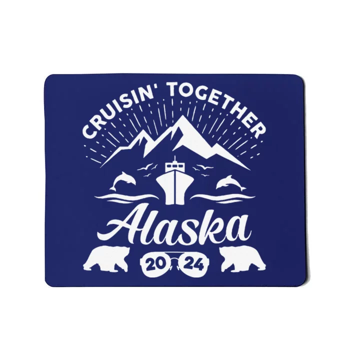 Alaska Cruise 2024 Family Summer Vacation Travel Matching Mousepad