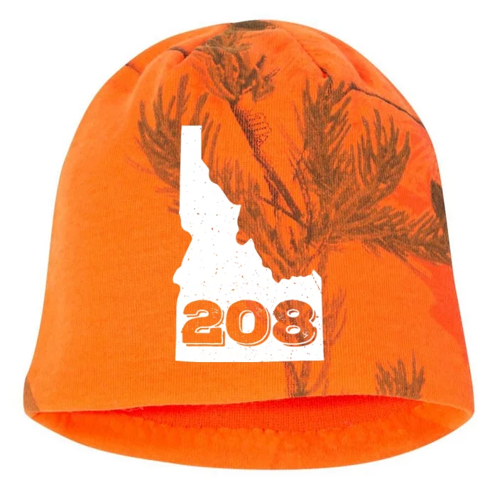 Area Code 208 Boise Idaho Funny Home State Gift Kati - Camo Knit Beanie