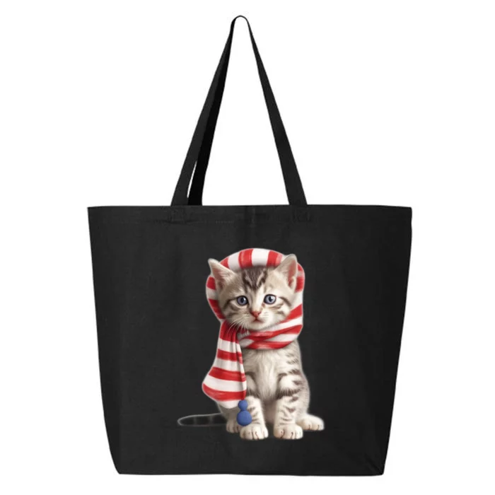 American Cat 4th Of July Cat Patriotic Cats American Shorthair Kitten 25L Jumbo Tote