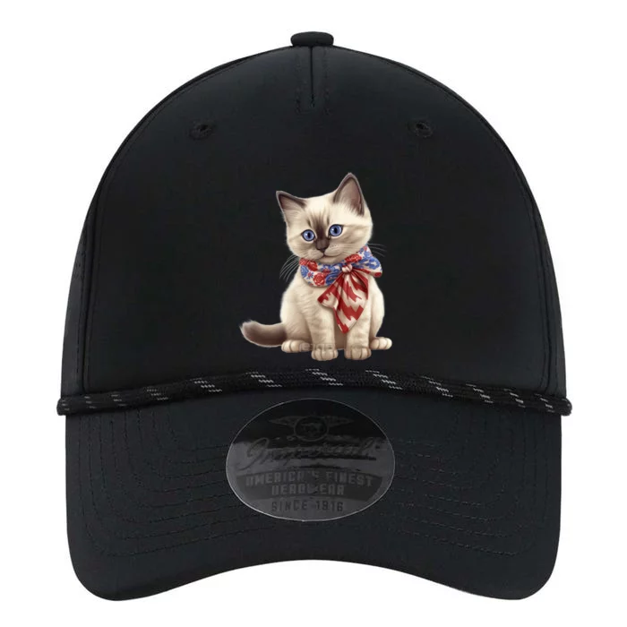 American Cat 4th Of July Cat Patriotic Cats Birman Kitten Performance The Dyno Cap