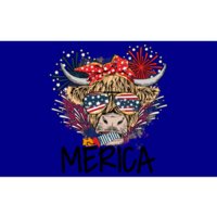 Americas Cow 4th Of July Cool Gift Bumper Sticker