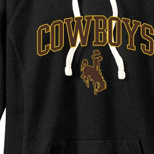 Apparel Cowboys Arch & Logo Women's Fleece Hoodie