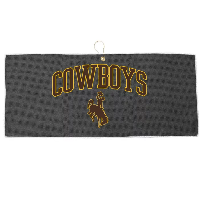 Apparel Cowboys Arch & Logo Large Microfiber Waffle Golf Towel