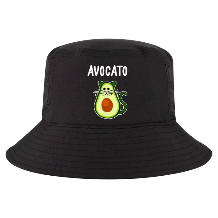 Avocato Cute Avocado Cat Cool Comfort Performance Bucket Hat