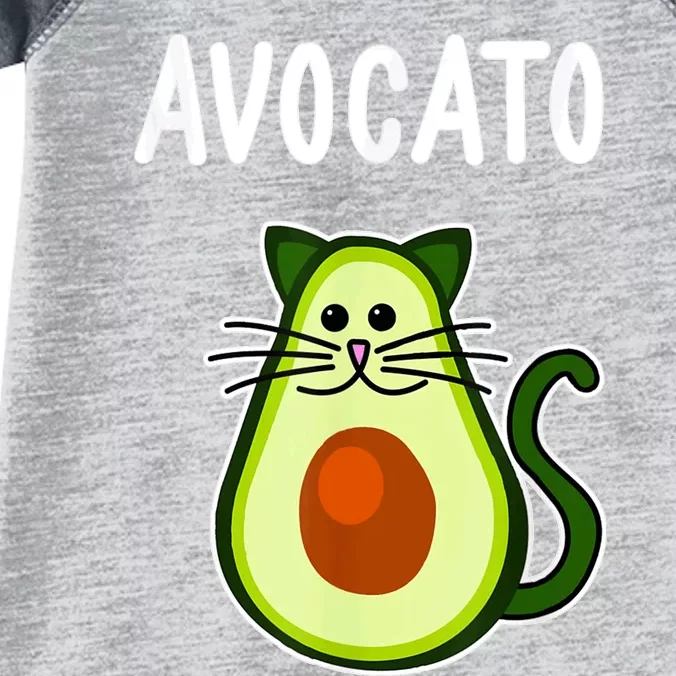 Avocato Cute Avocado Cat Infant Baby Jersey Bodysuit