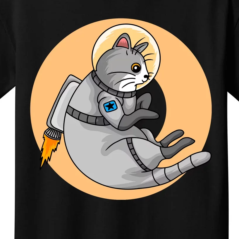 Astronaut Cat Kids T-Shirt