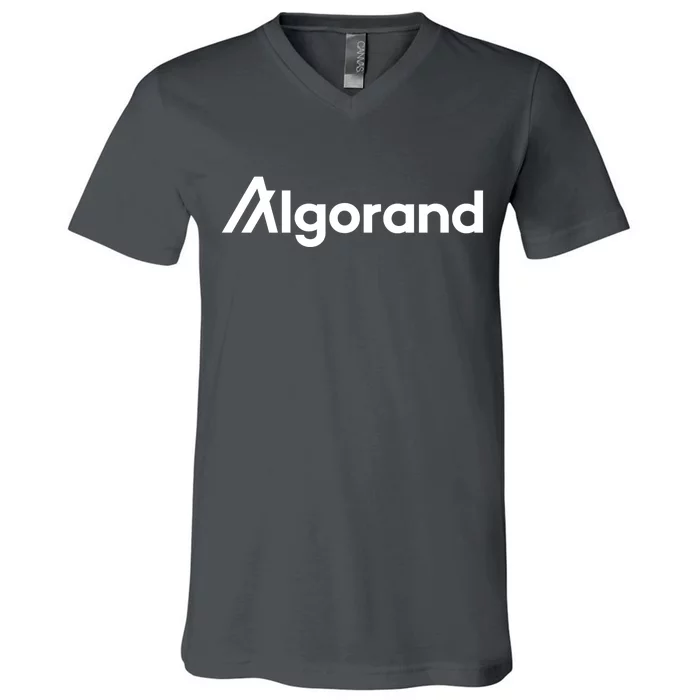 Algorand Cryptocurrency V-Neck T-Shirt